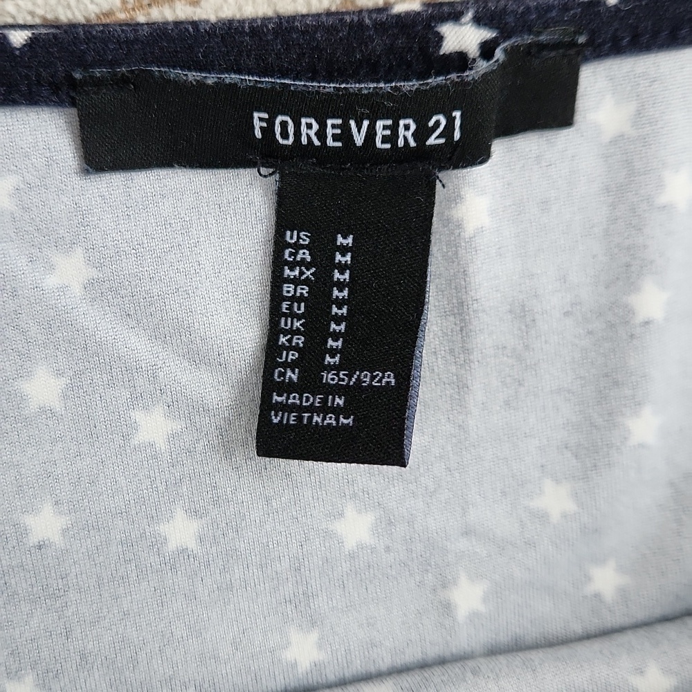 Navy Blue Polka Dot Dress, Medium - Picture 4 of 4